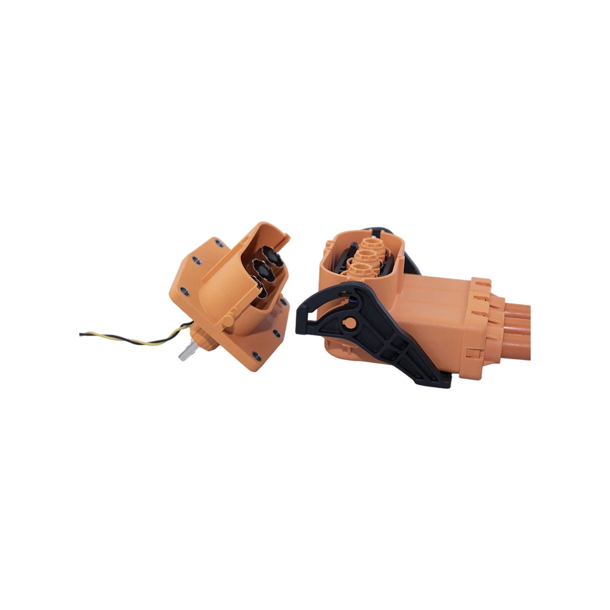 EV high-voltage connector, 8 mm 3-core, model EV8-3C