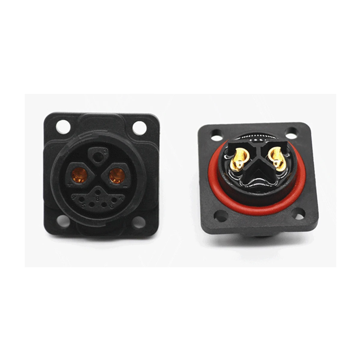 M25 2+0 socket — e-bike, model M25 2+0