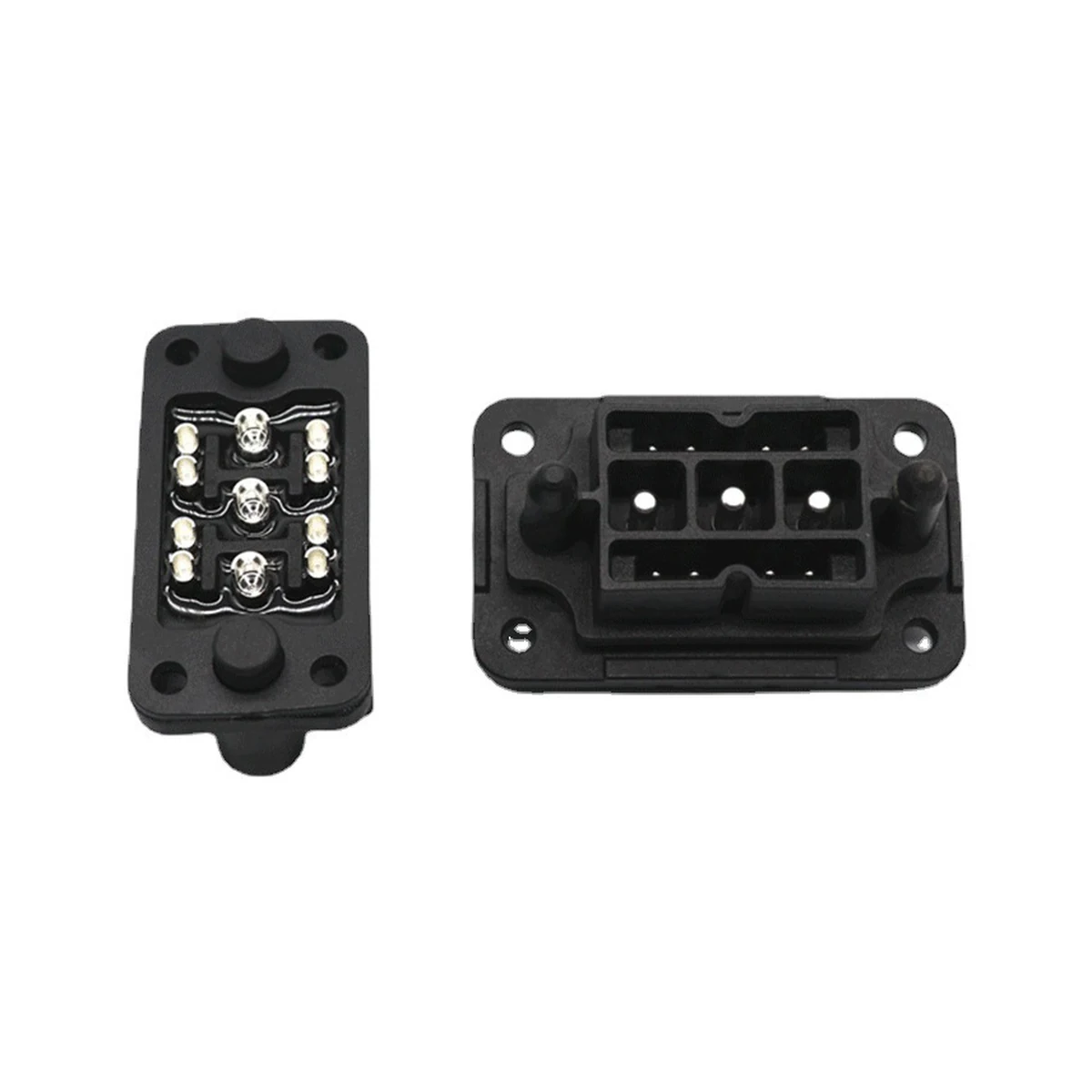 WNRE-XF-50A 3+8 floating plug and socket — battery-swap cabinet, view 1 of 1