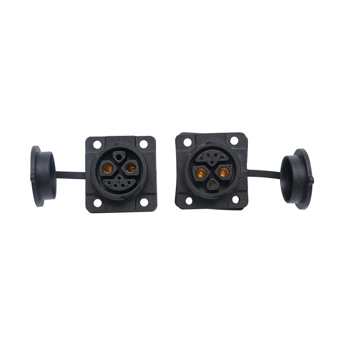 M25 2+1+5 socket — battery-swap, IP67, view 1 of 1