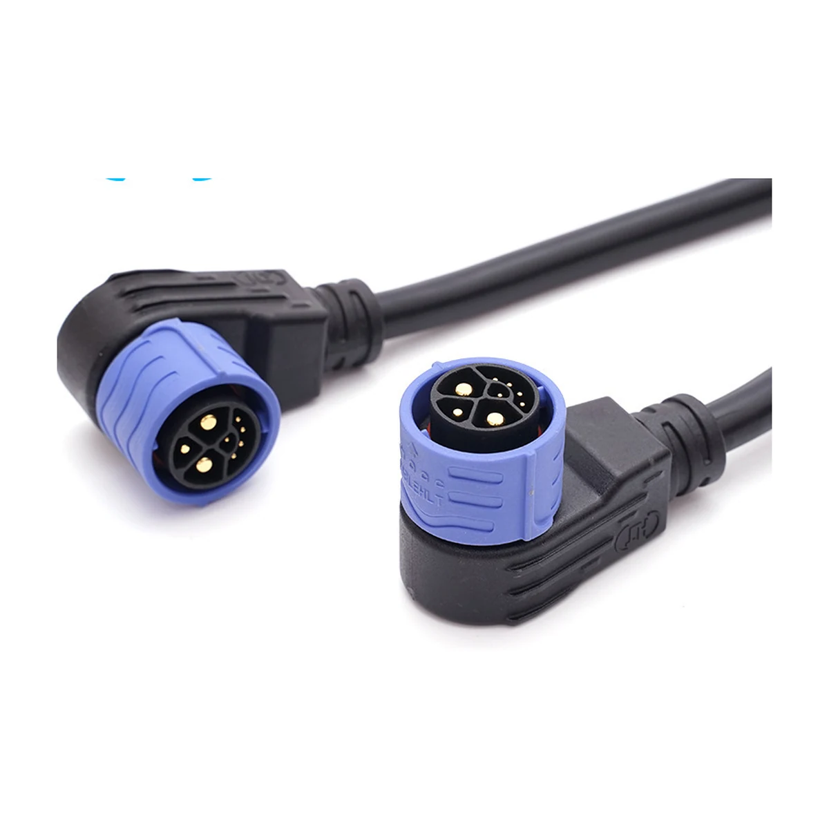 M23 2+1+5 quick-lock plug — e-bike, IP67, model M23 2+1+5