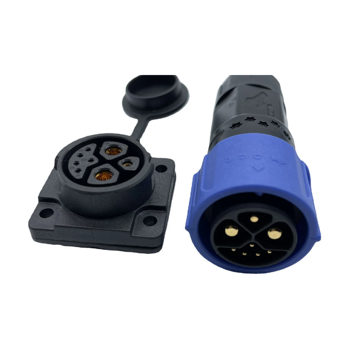 M25 2+0 quick-lock plug — e-bike, IP67, view 1 of 1