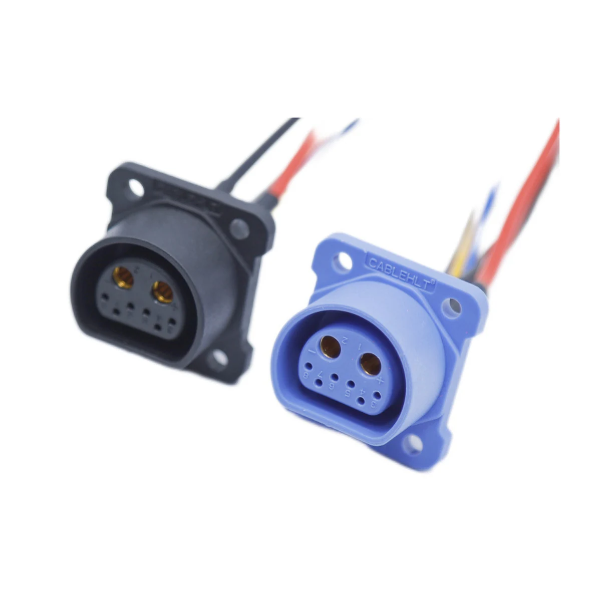 M28 2+6 socket — e-bike, IP67, view 1 of 1