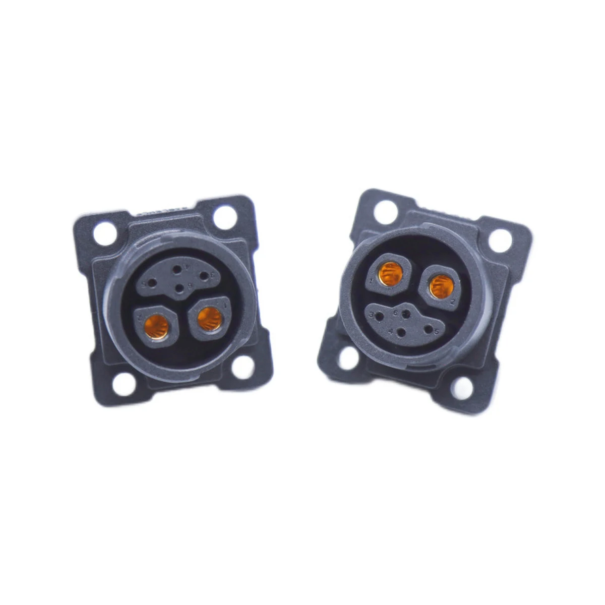 M25 2+4 quick-lock socket — e-bike, IP67, view 1 of 1