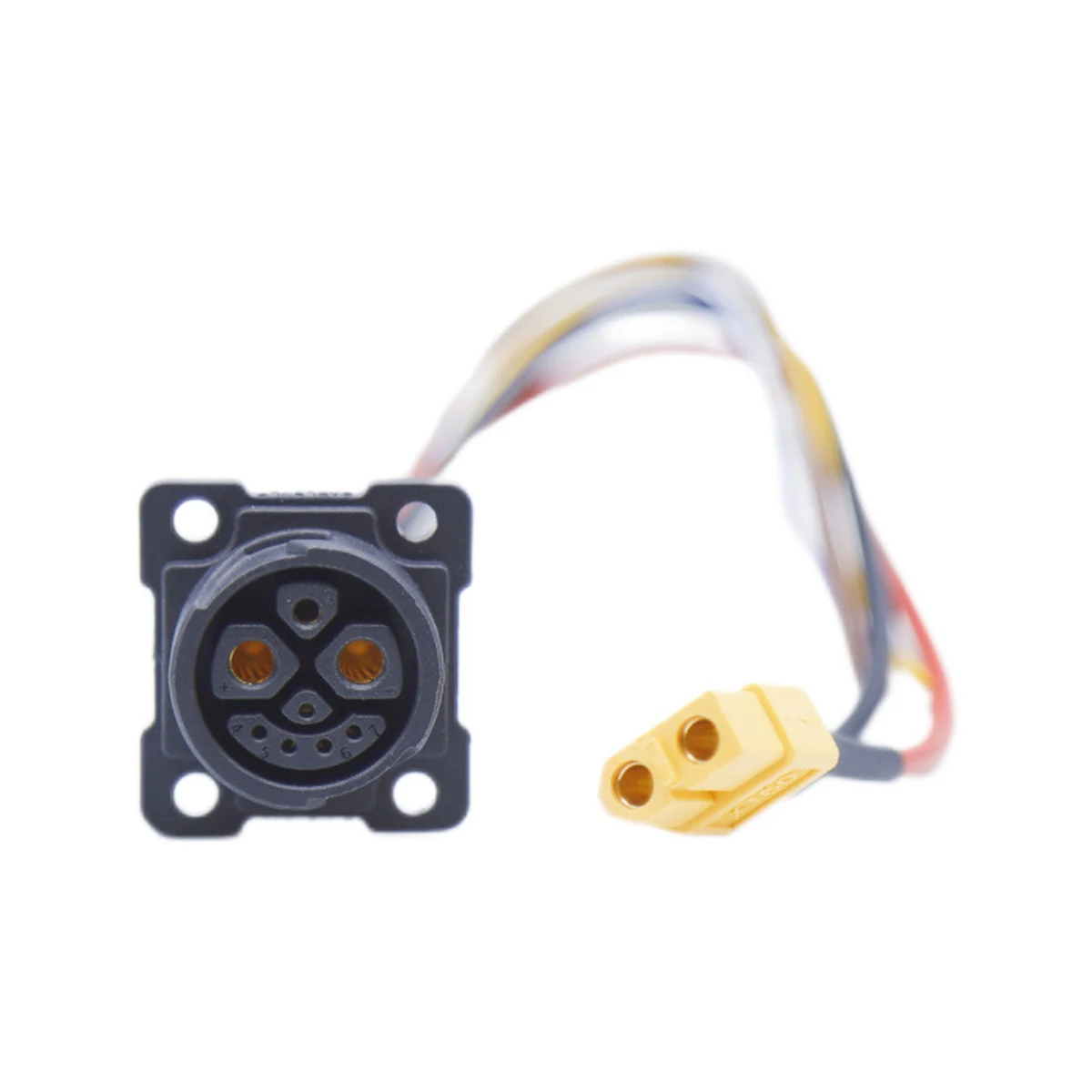 M25 socket — battery-swap, IP67, model M25