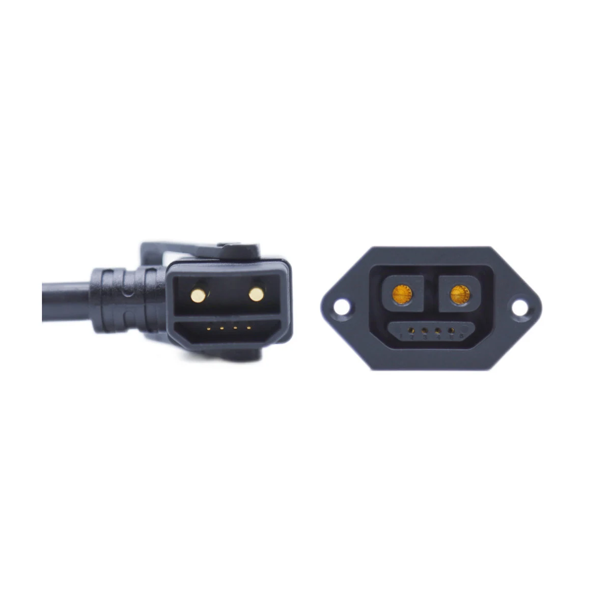 ND2+4 2+4 plug and socket — e-bike, IP67, view 1 of 1