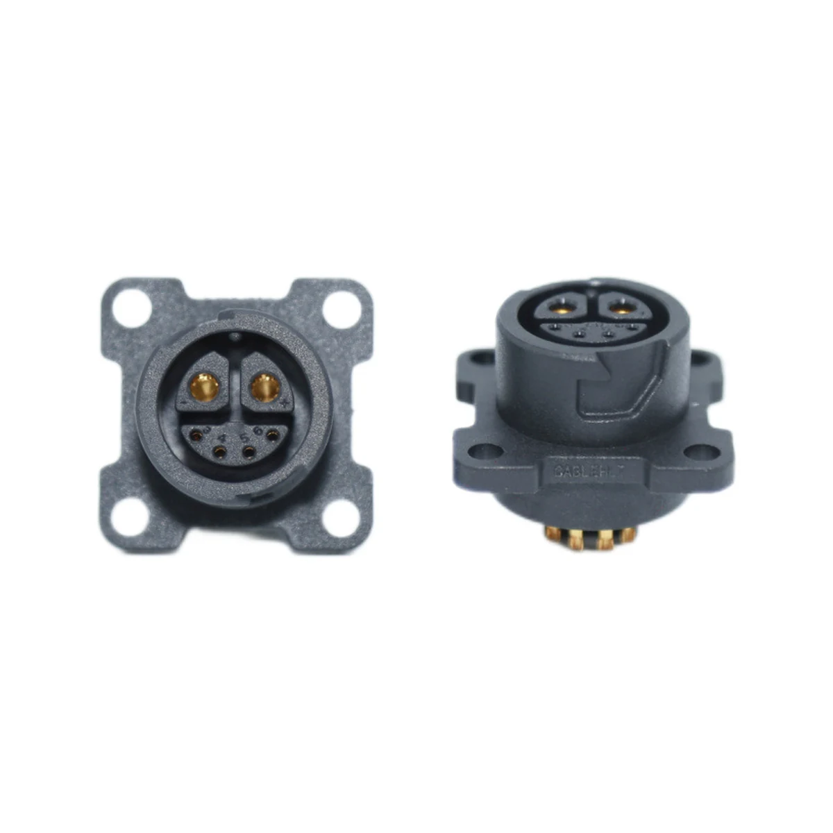 M20 2+4 socket — battery-swap, IP67, view 1 of 1