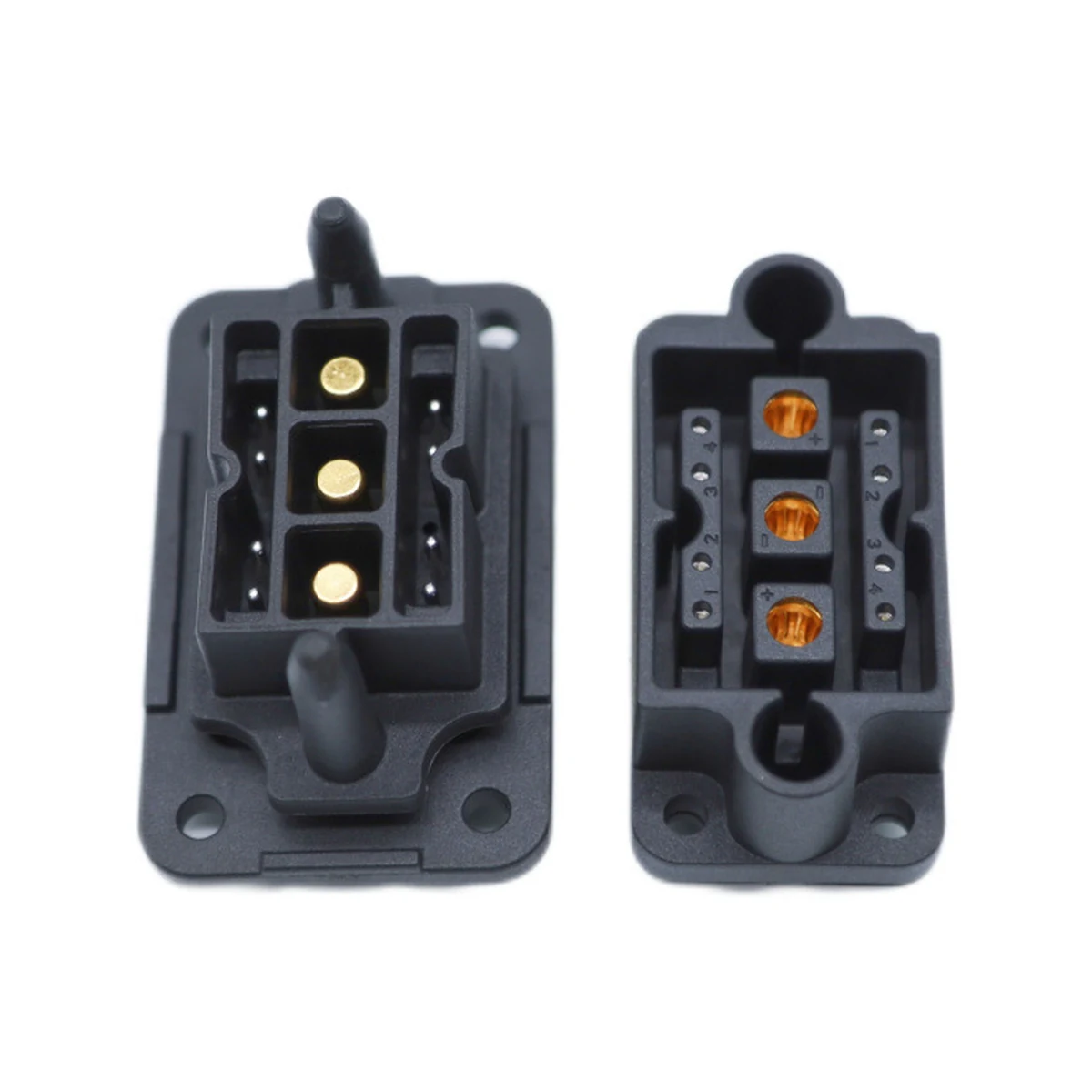 HL 3+8 floating socket — battery-swap, model HL 3+8