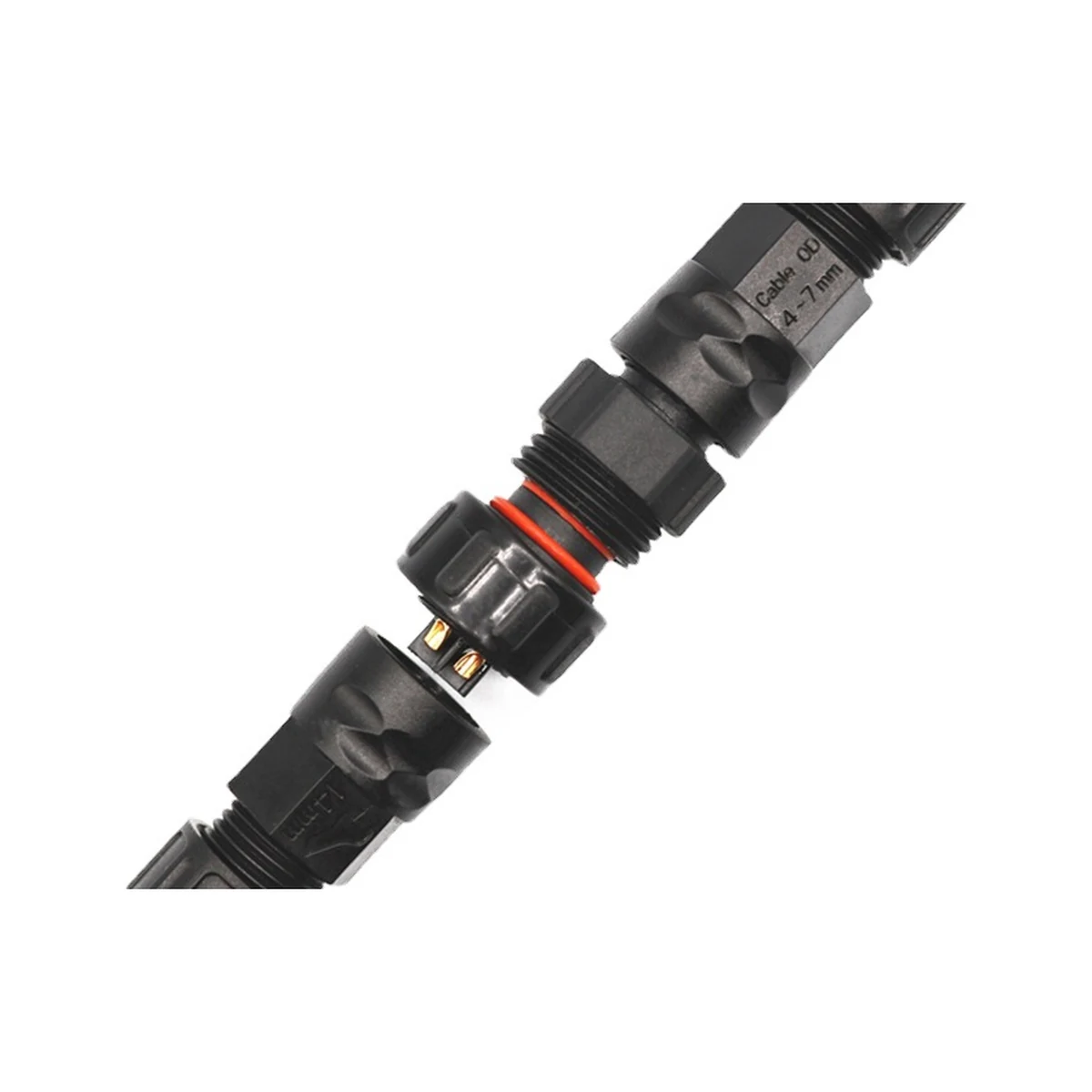 M16 quick-lock plug and socket, view 1 of 1
