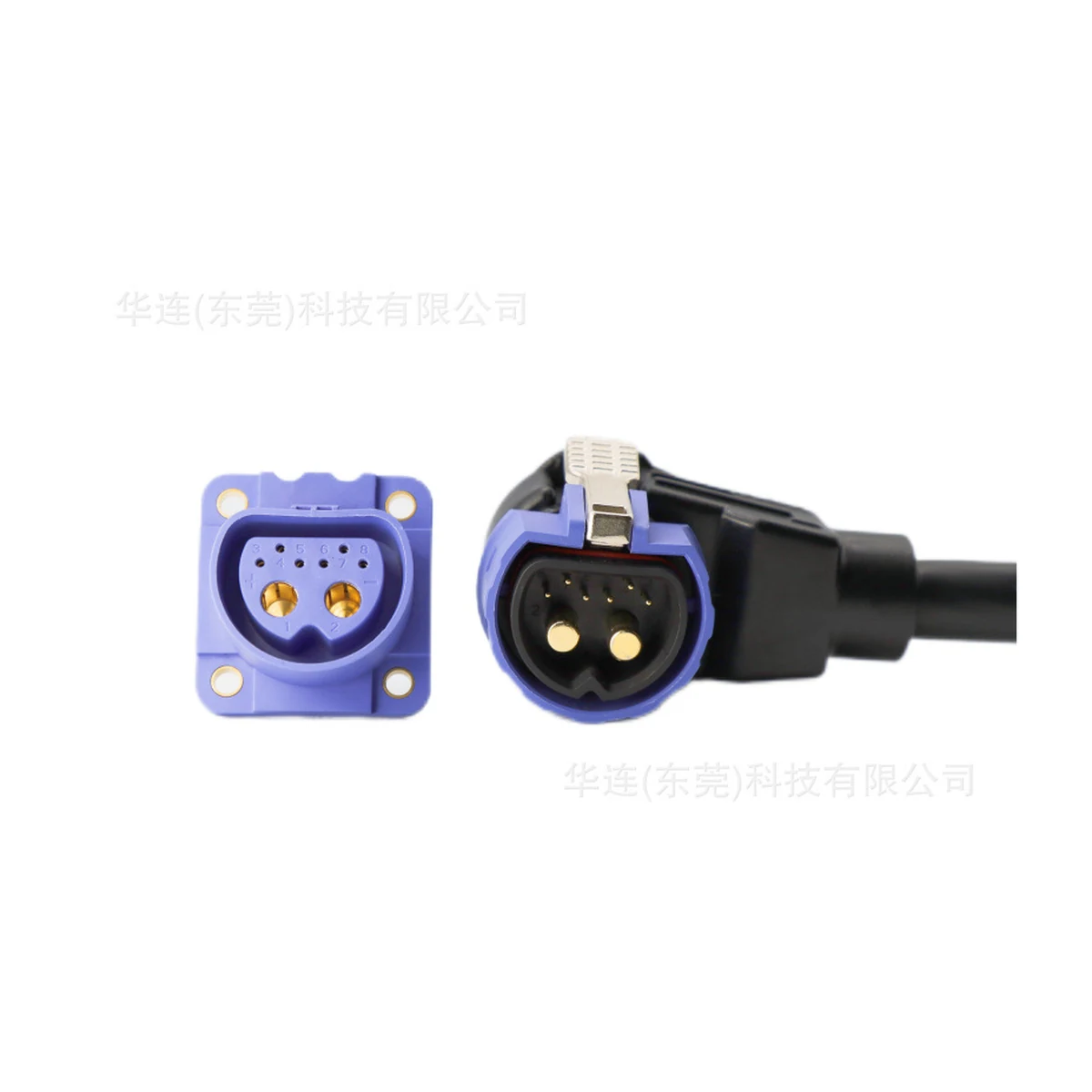 M36 2+6 connector — battery-swap, view 1 of 1