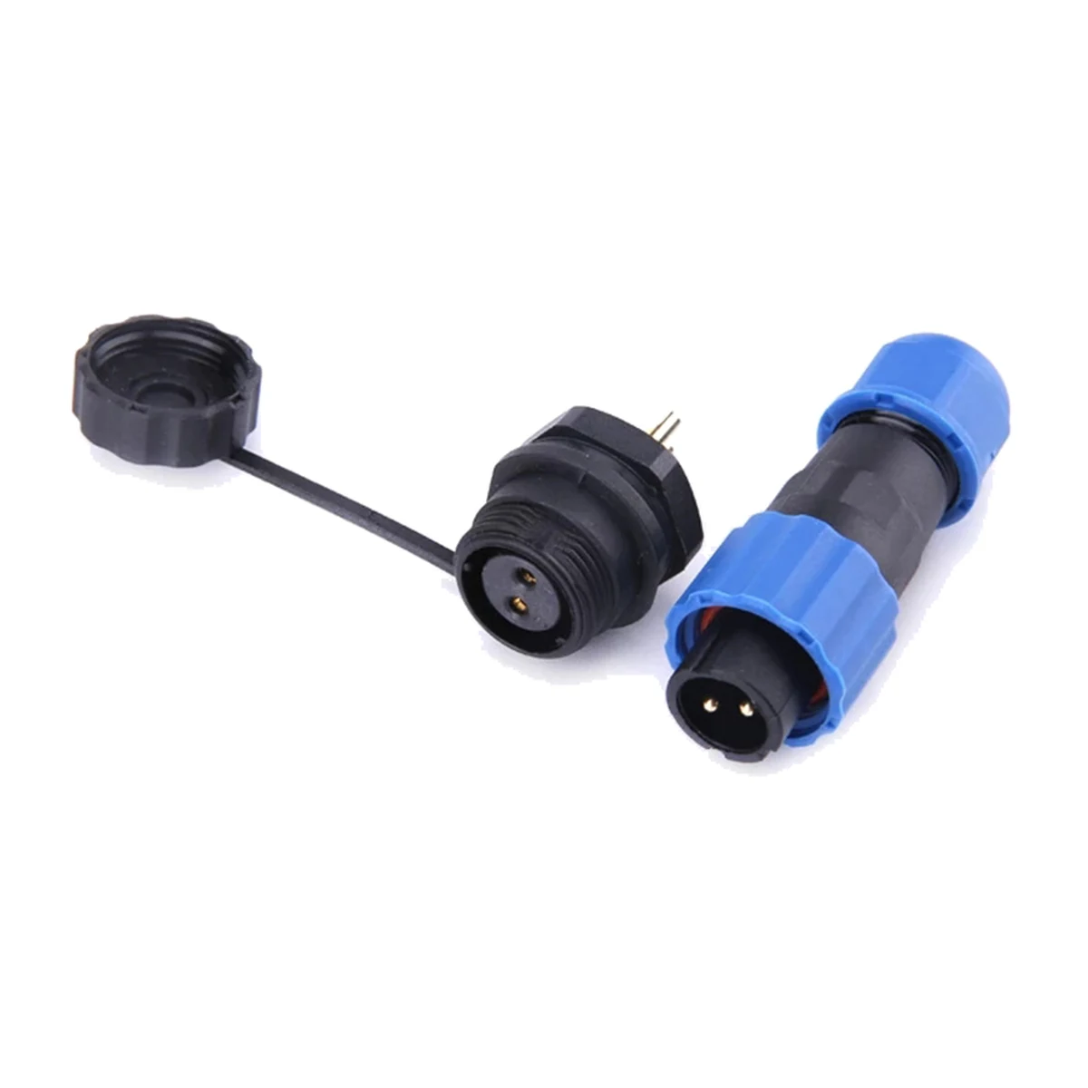 SP13-RN rear-nut aviation connector — IP68, view 1 of 1