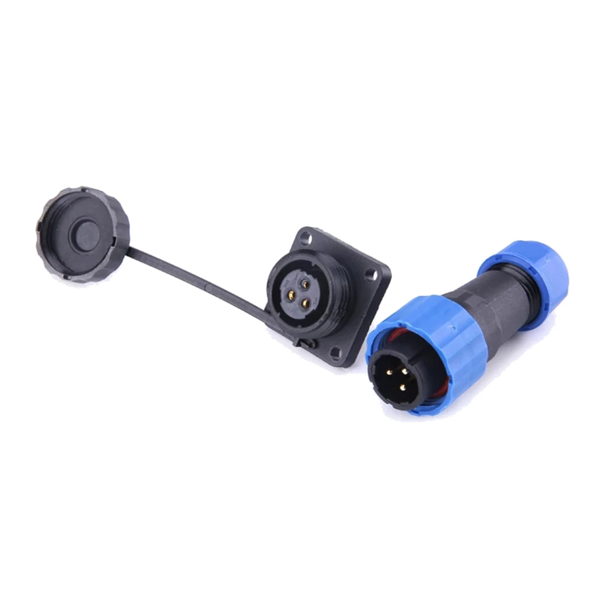 SP16-STD straight aviation connector — IP68, view 1 of 1