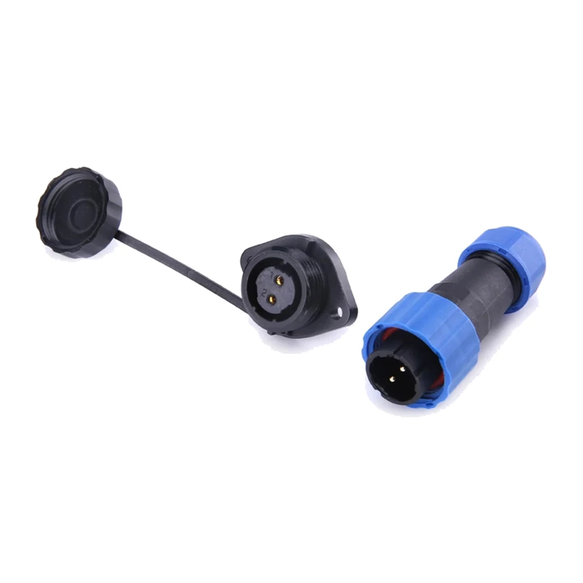 SP16-FL flange aviation connector — IP68, view 1 of 1