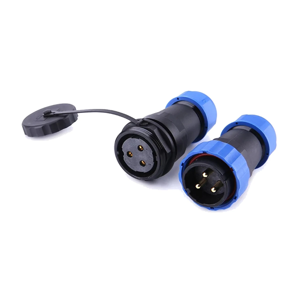 SP28-STD straight aviation connector — IP68, view 1 of 1