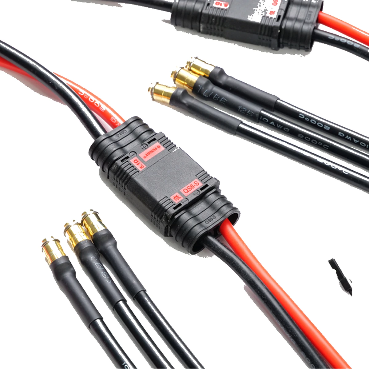 QS13 adapter high-current battery connector, model QS13