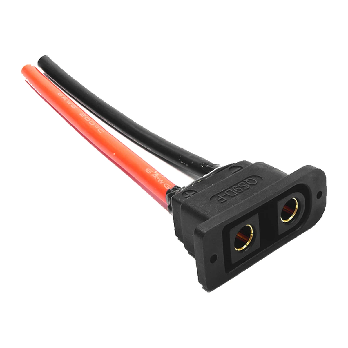 QS9D harness high-current battery connector — 110 A, model QS9D
