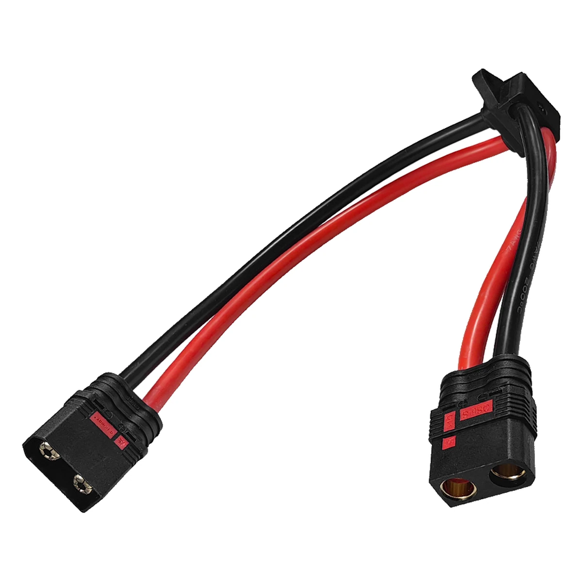 QS8 C14-style high-current battery connector · 2, model QS8