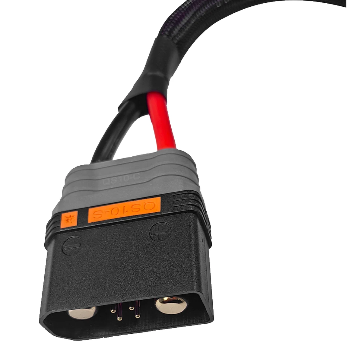 QS10 adapter high-current battery connector · 2, model QS10